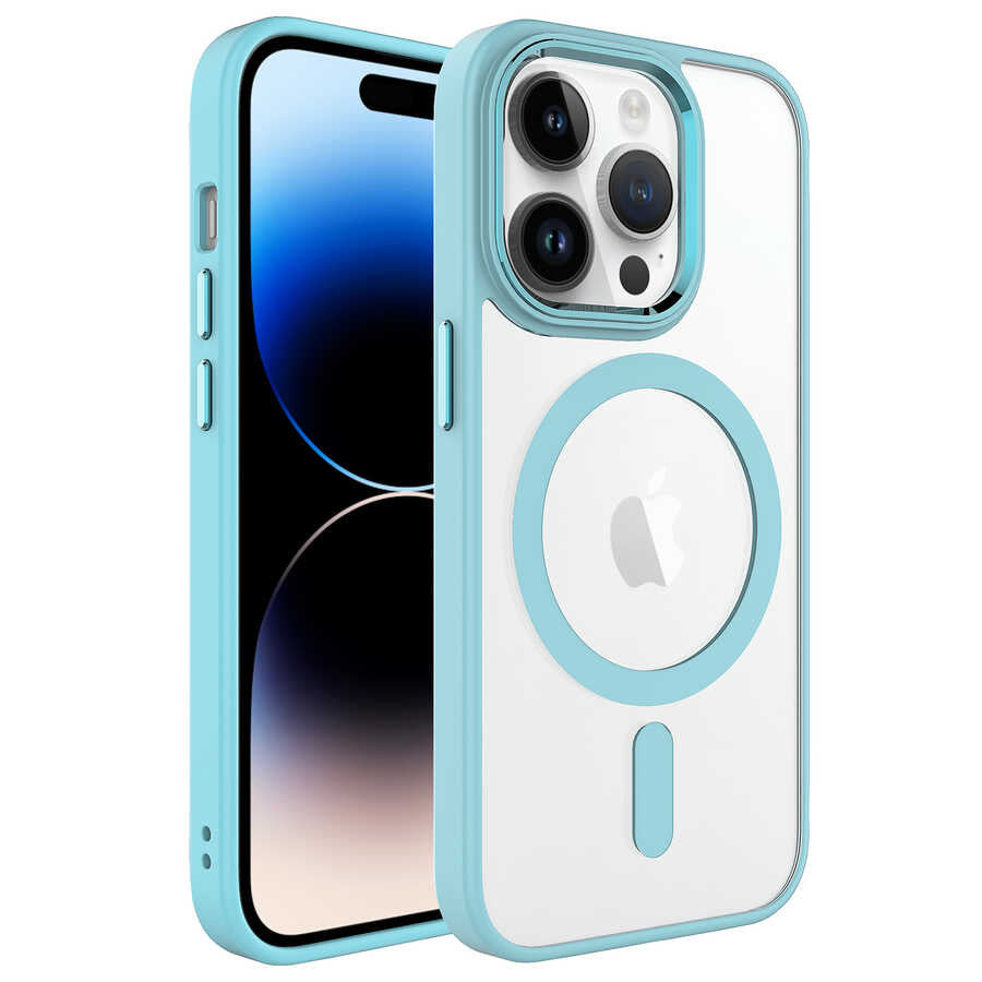Cepax Chrome Magsafe iPhone 14 Pro Max Kablosuz Şarj Özellikli Silikon Telefon Kılıfı - 13 Cepax Chrome Magsafe iPhone 14 Pro Max Kablosuz Şarj Özellikli Silikon Telefon Kılıfı - 13